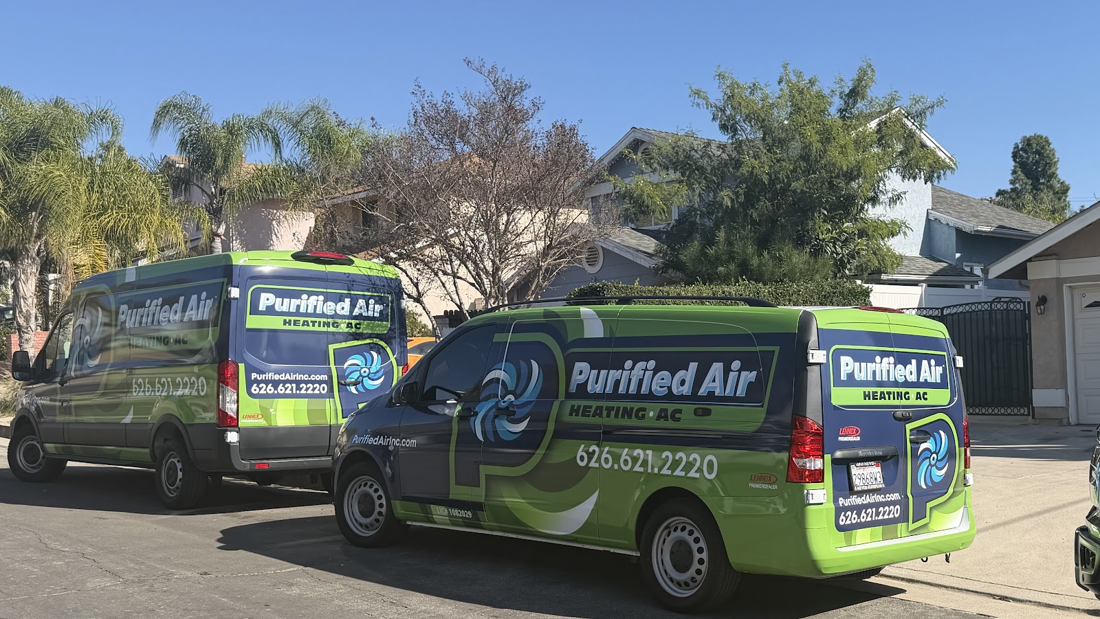 Purified Air Heating and Air Conditioning, Inc in Pasadena, CA
