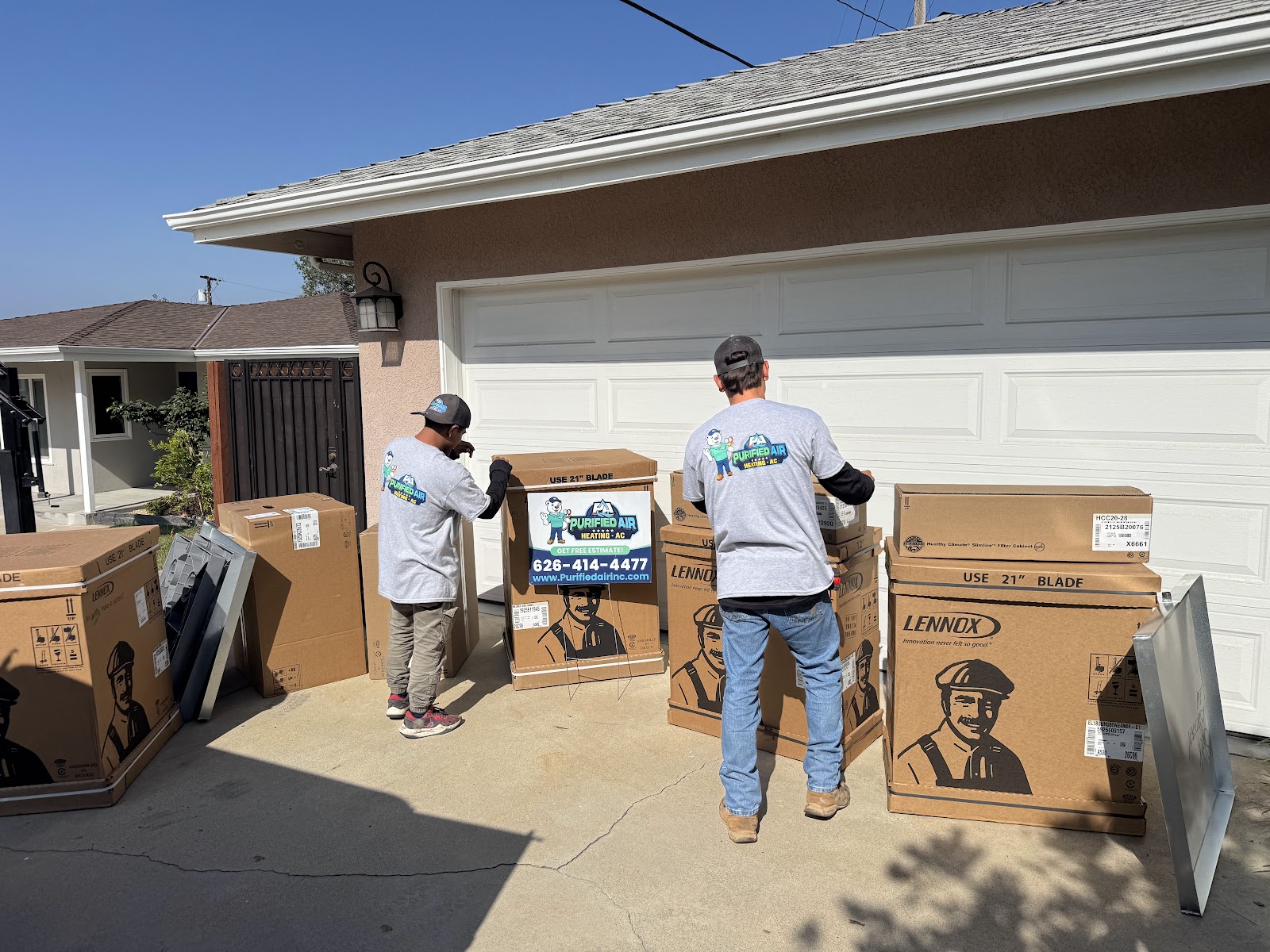 Purified Air Heating and Air Conditioning, Inc in Pasadena, CA