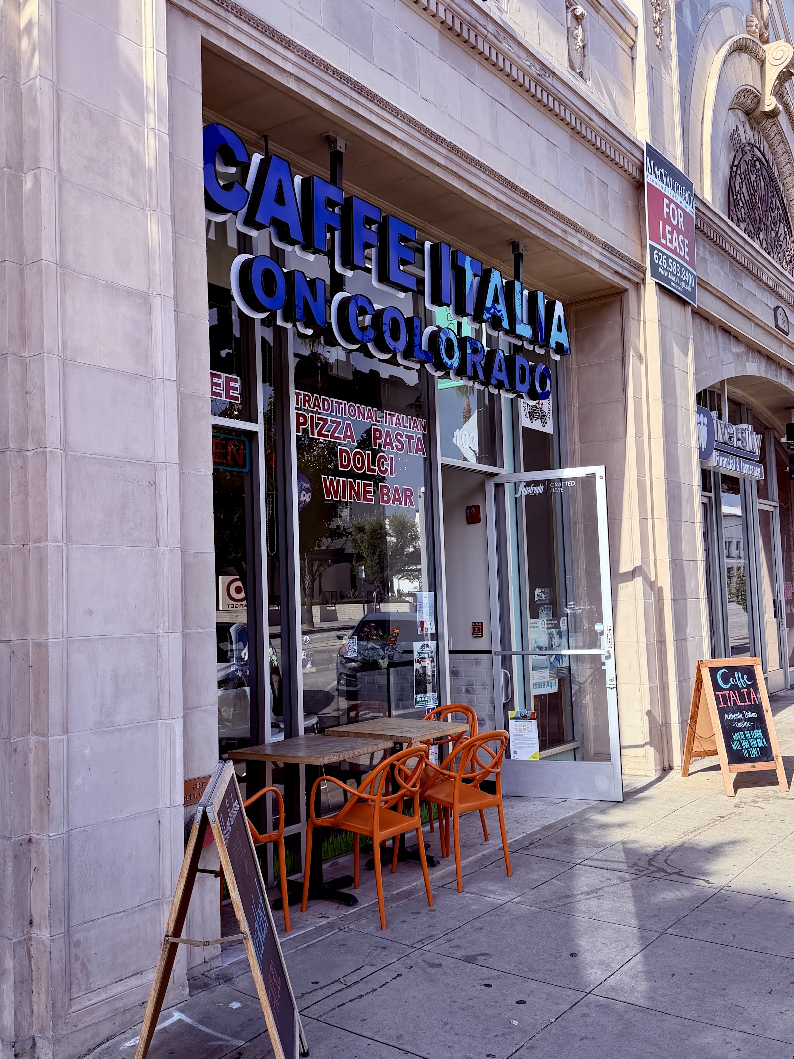 Caffe Italia in Pasadena, CA