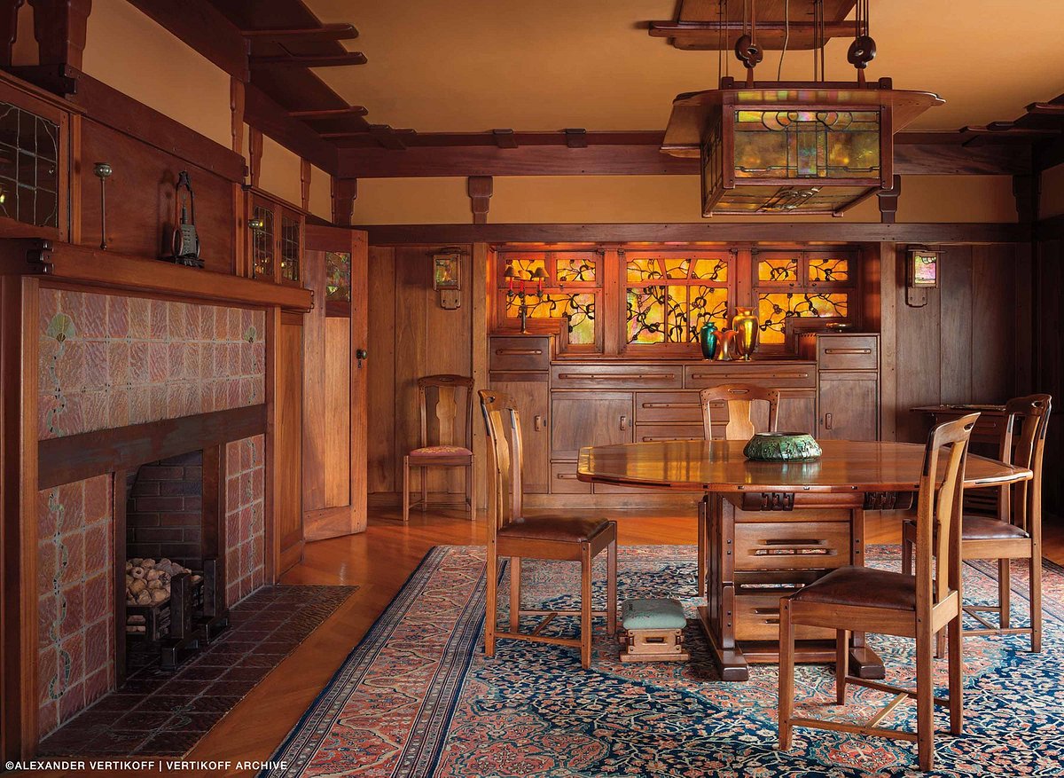 The Gamble House in Pasadena, CA